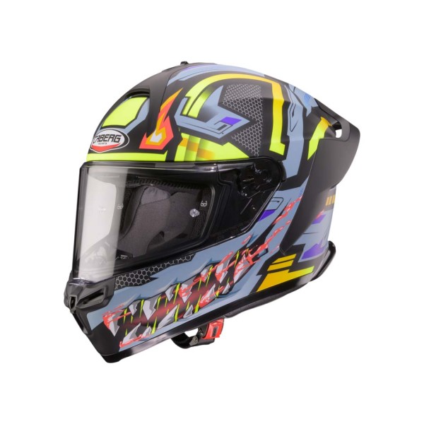 Caberg Caberg roxter hunter matt black/grey/yellow fluo x-small helmet